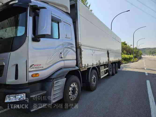 프리마 480 앞축 윙바디 24톤 오토 리타더 - 중고 트럭 매물 이미지