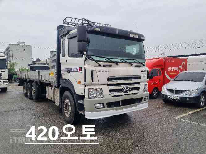 트라고 420 앞축 카고 17톤 오토 - 중고 트럭 매물 이미지