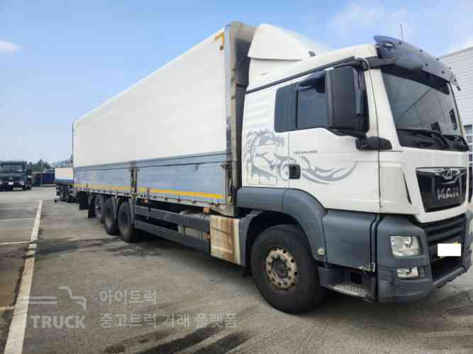 TGS 460 후축 상승윙바디 21톤 오토 - 중고 트럭 매물 이미지