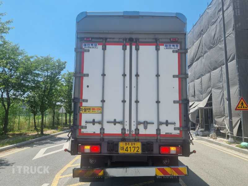 현대 엑시언트 프로 540 후축 상승윙바디 25톤 오토 리타더
