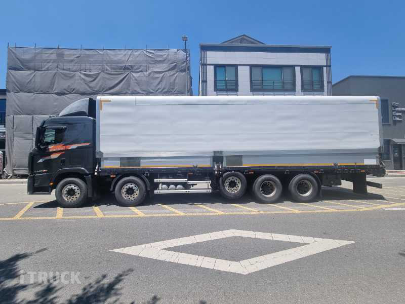 현대 엑시언트 프로 540 후축 상승윙바디 25톤 오토 리타더
