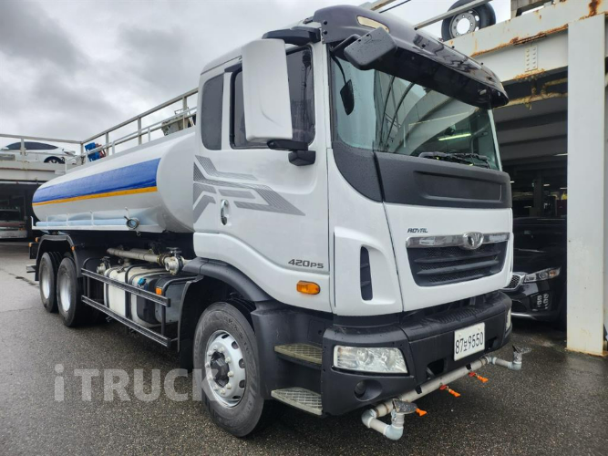 타타대우 버큠로리 프리마 알탱크 15,000L 수동 - 중고 트럭 매물 이미지