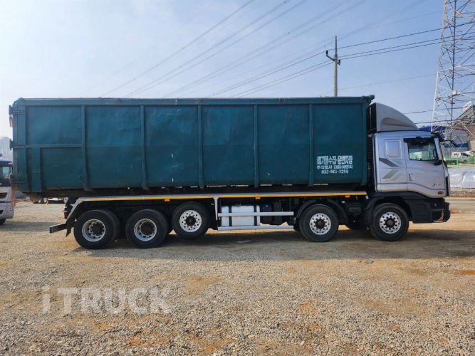 타타대우 프리마 암롤 480 26톤 오토 앞축 55루베 6