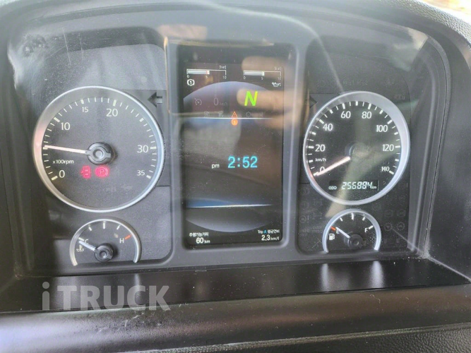 타타대우 프리마 암롤 480 26톤 오토 앞축 55루베 12