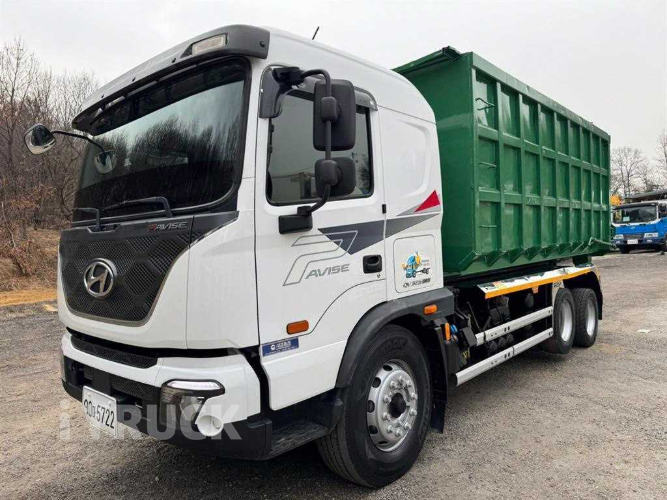 현대 파비스 암롤 325 5톤 오토 앞축