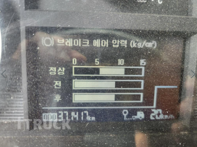 트라고 집게차 380 11.5톤 수동 없음(순정)