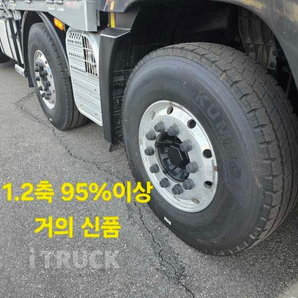 엑시언트 프로 540 앞축 상승윙바디 25톤 오토 리타더