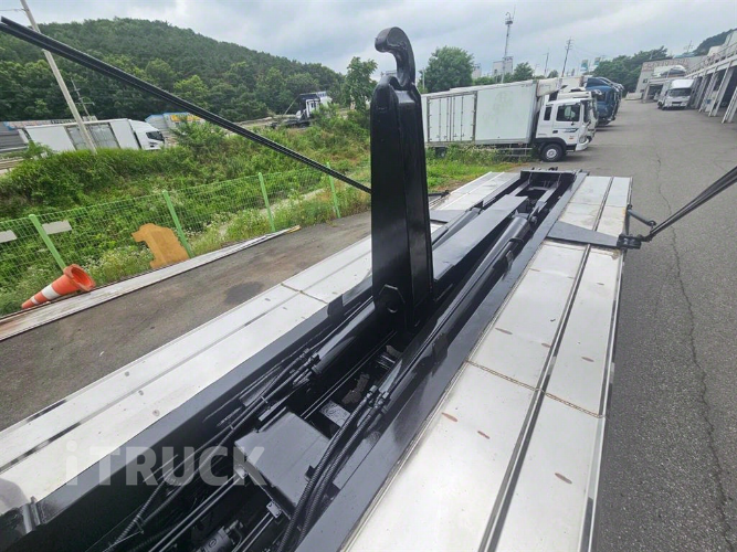 현대 트라고 암롤 21톤 수동 앞축