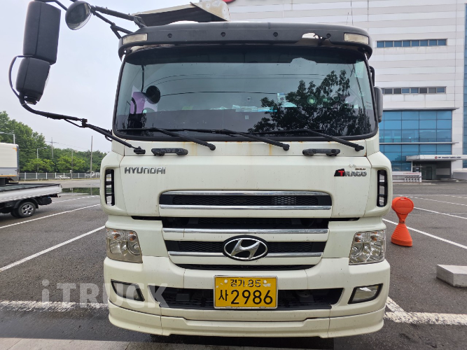 현대 트라고 420 십바리 윙바디 14톤 오토