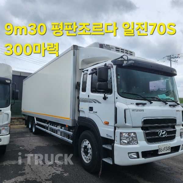 현대 메가트럭 와이드캡 300 후축 냉동탑 6.5톤 수동