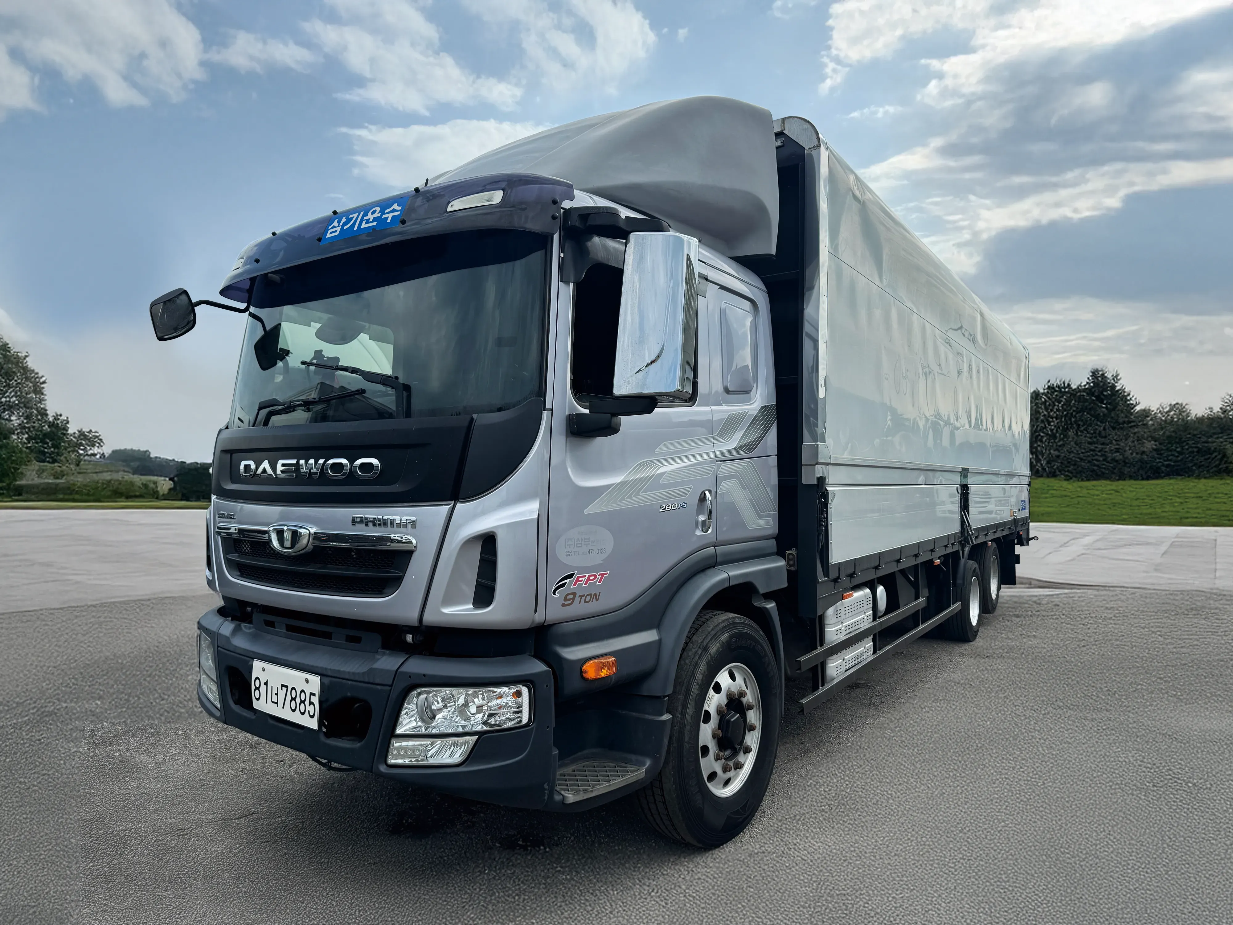 타타대우 프리마 280 후축 윙바디 9톤 오토 - 중고 트럭 매물 이미지
