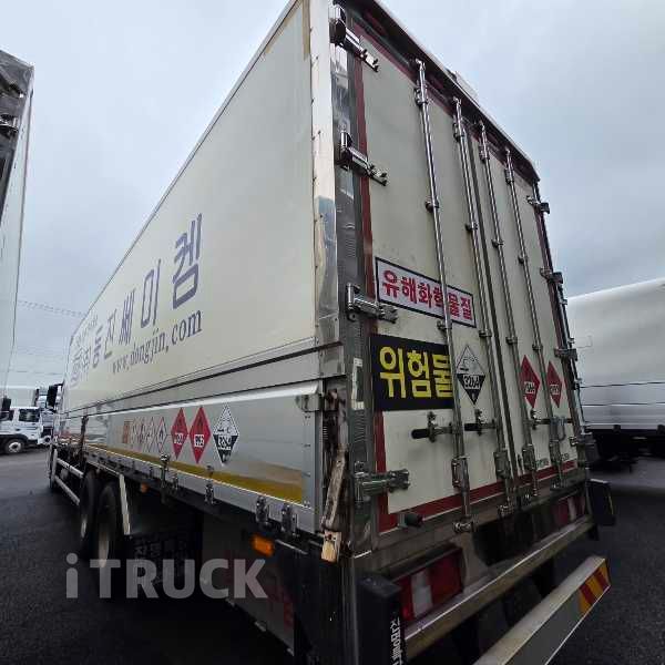 엑시언트 430 십바리 윙바디 14톤 오토