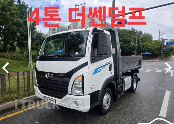 타타대우 더쎈 화물덤프 4톤