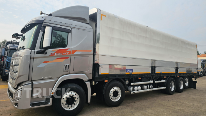 현대 엑시언트 540 후축 상승윙바디 25톤 오토 0