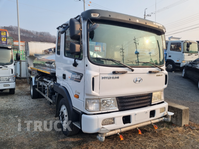 살수차 메가트럭 스텐탱크 6,500L 수동