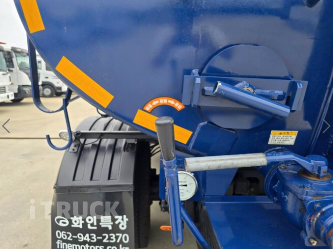 버큠로리 파비스 철탱크 8,000L 수동