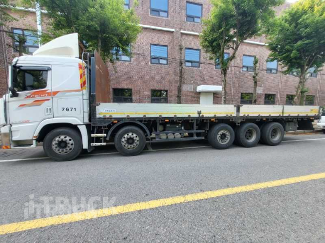 엑시언트 프로 540 앞축 카고 25톤 오토