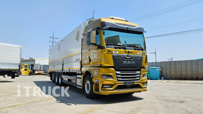 TGX 510 후축 상승윙바디 21톤 오토 리타더