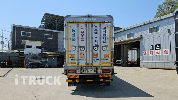 TGX 510 후축 상승윙바디 21톤 오토 리타더