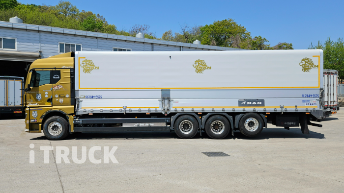 TGX 510 후축 상승윙바디 21톤 오토 리타더