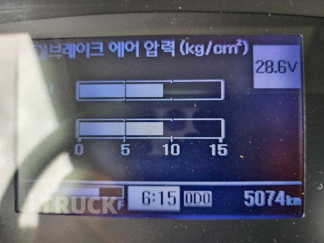 메가트럭 280 단바리 카고 5톤 수동