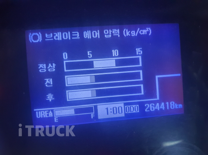 버큠로리 메가트럭 철탱크 7,700L 수동
