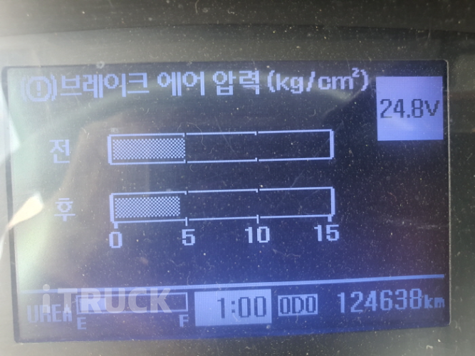 버큠로리 메가트럭 철탱크 7,800L 수동