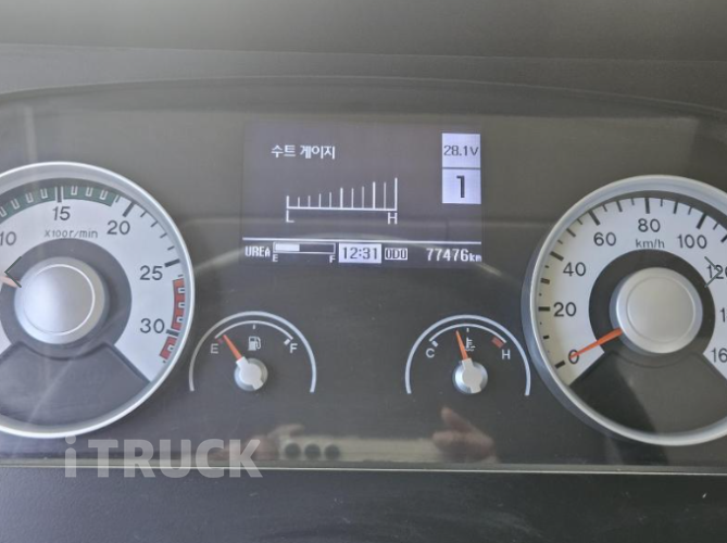 메가트럭 280 단바리 카고 5톤 오토