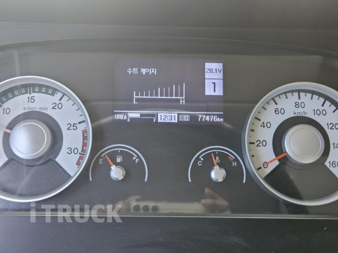 메가트럭 280 단바리 카고 4.5톤 오토