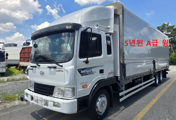 메가트럭 250 후축 윙바디 5톤 수동