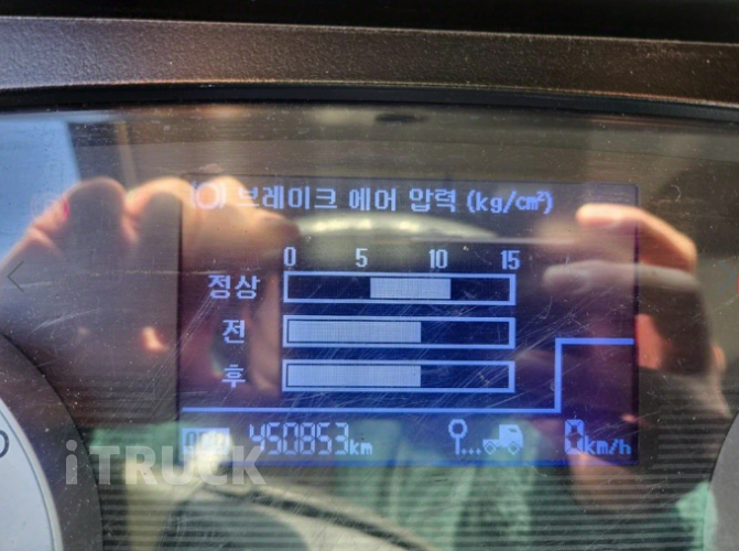 살수차 뉴파워트럭 스텐탱크 8,000L 수동