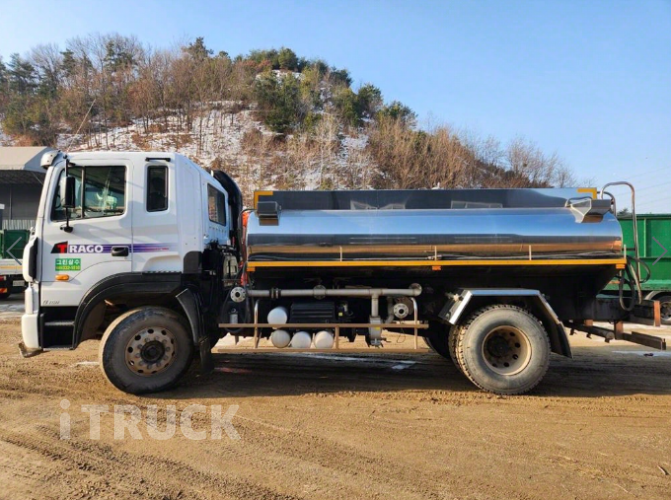 살수차 뉴파워트럭 스텐탱크 8,000L 수동