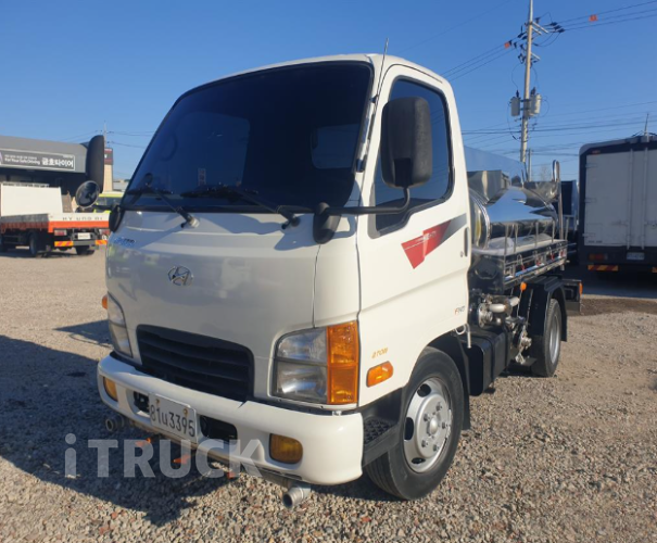 살수차 마이티 스텐탱크 2,400L 수동