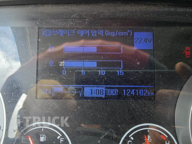 현대 메가트럭 집게차 300 5톤 수동 없음(순정)