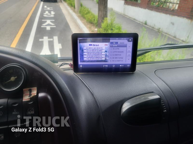 현대 메가트럭 집게차 280 5톤 수동 없음(순정)