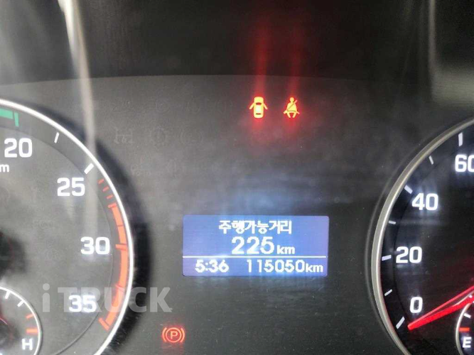 현대 살수차 올뉴마이티 스텐탱크 4,000L 수동