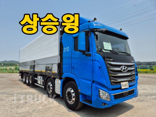 현대 엑시언트 540 앞축 상승윙바디 25톤 오토