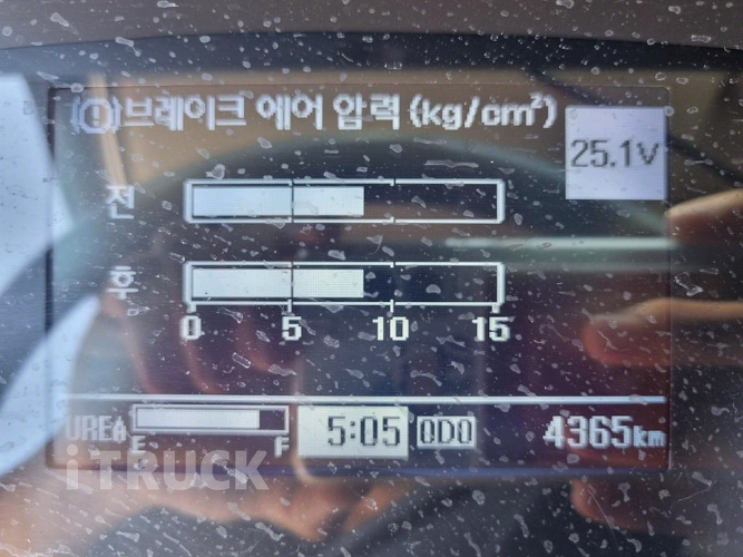 현대 카고크레인 없음(순정) 메가트럭 5톤