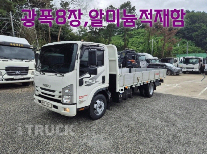 이스즈 엘프 3.5톤 광폭 카고 슬리퍼캡(더블캡, 크루캡)