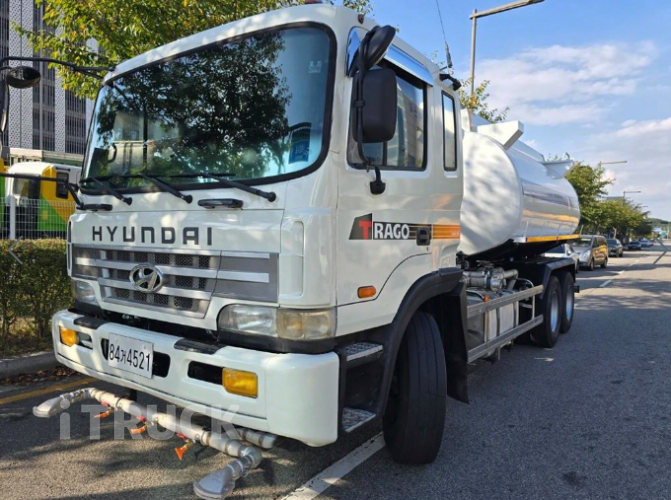 현대 살수차 슈퍼트럭 알탱크 15,000L 수동