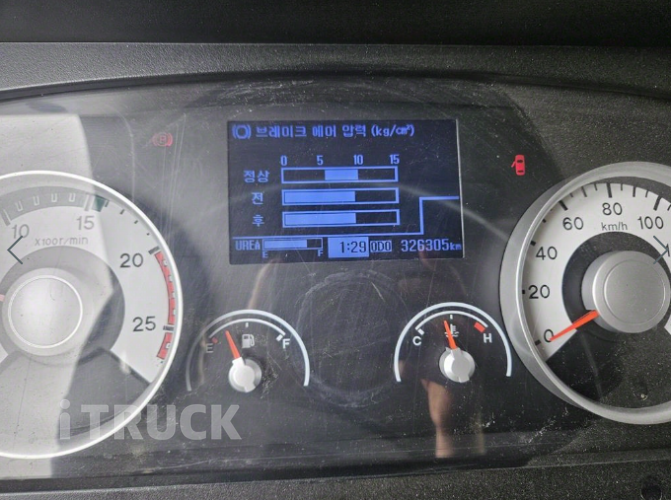 현대 살수차 뉴파워트럭 스텐탱크 8,000L 수동