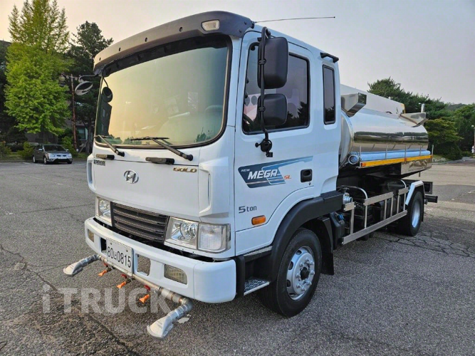 현대 살수차 메가트럭 스텐탱크 7,200L 수동
