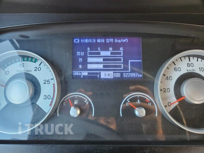 현대 살수차 메가트럭 스텐탱크 수동