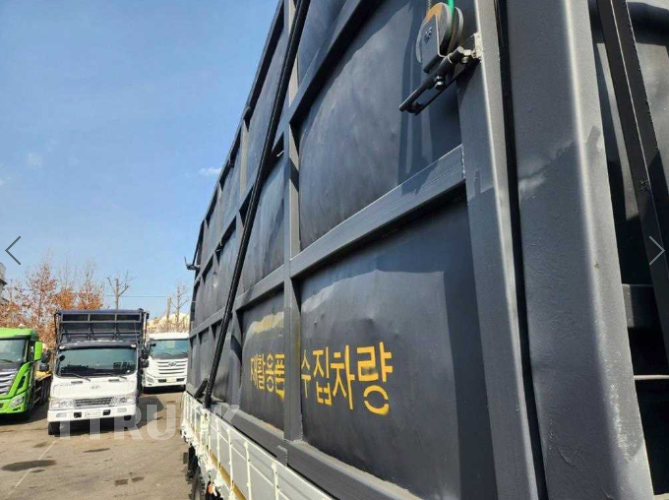 현대 메가트럭 집게차 5톤 수동 없음(순정)