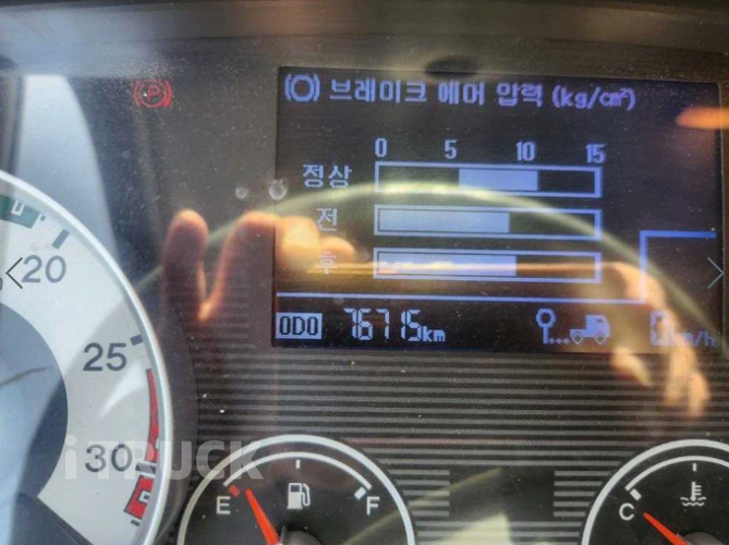 현대 메가트럭 집게차 5톤 수동 없음(순정)