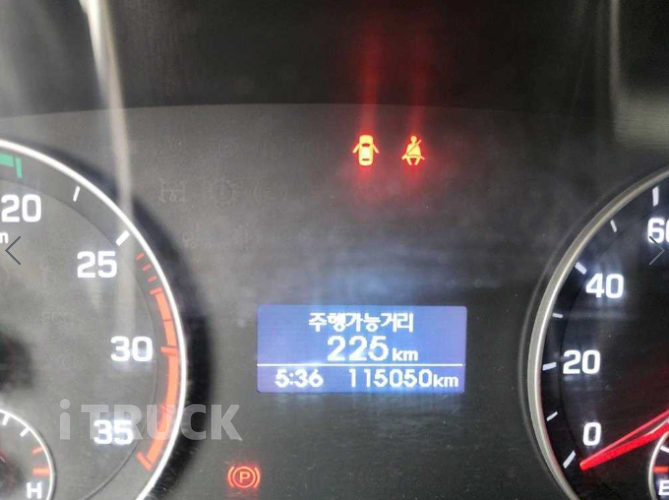 현대 살수차 올뉴마이티 스텐탱크 4,000L 수동