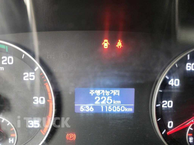 현대 살수차 올뉴마이티 스텐탱크 4,000L 수동