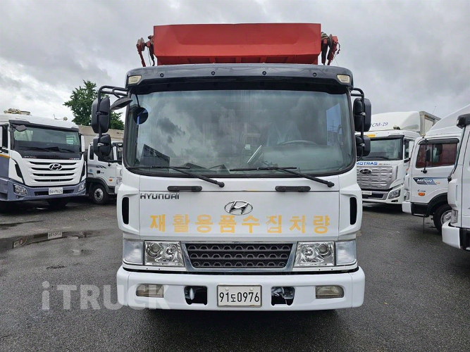현대 메가트럭 집게차 280 5톤 수동 없음(순정)