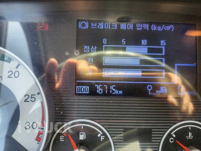 현대 메가트럭 집게차 5톤 수동 없음(순정)