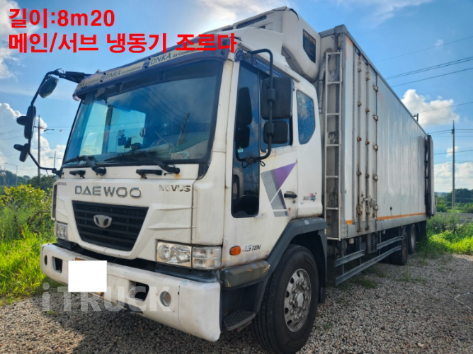 타타대우 노부스 260 후축 냉동탑 4.5톤 수동